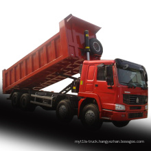 HOWO 12WHEEL 4AXLE 8X4 371HP 420HP 520HP HEAVY SAND TIPPER DUMP TRUCK